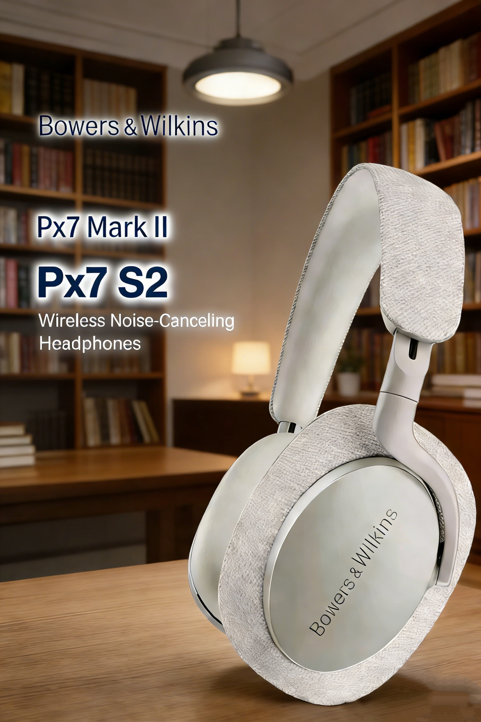 The new Px7 S2 generation over-ear HIFI smart wireless Bluetooth headphones offer high-quality sound, noise cancellation, and ultra-long battery life.