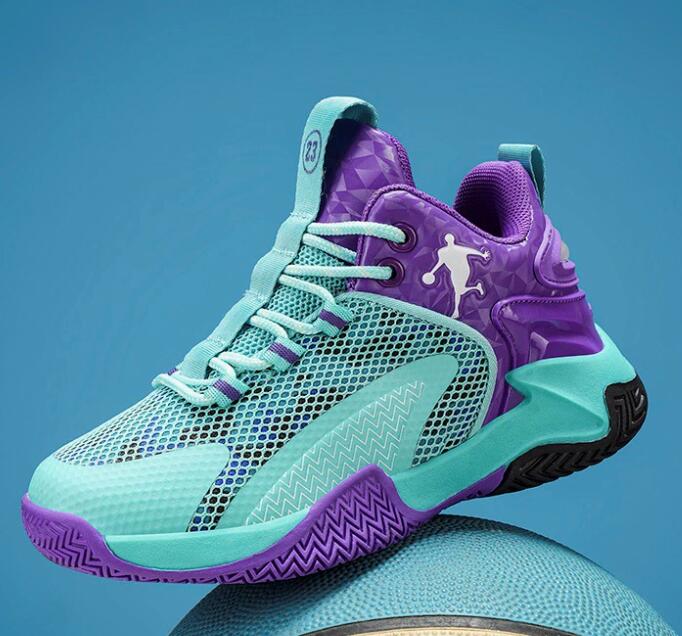 Children's Shoes Practical Basketball Shoes Autumn New Boys' Sports Shoes Youth Running Training Shoes Trend Z 1.3-9