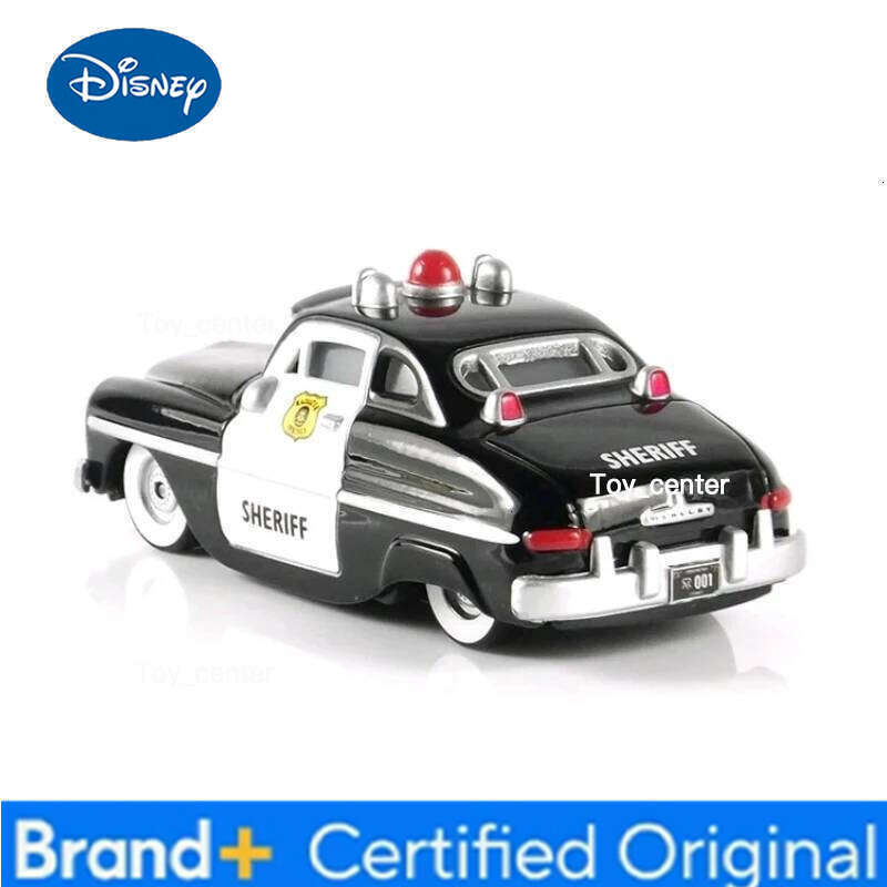Disney Pixar Cars 2 Metal Alloy Sheriff Model Boy Toy Lightning Mcqueen Toys Car Best Kids Birthday Christmas Gift H260113