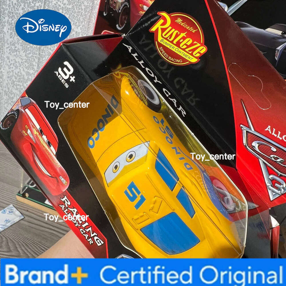 Disney New Pixar Cars Arrival Pull-Back Car With Sound Light Lightning Mcqueen & Cruz Ramirez Black Storm High-Leg Vehicle Gift H260113