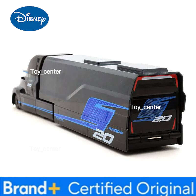 Disney Cars 3 Movie Jackson Storm Cruz Ramirez Transporter Truck Set Die-Cast Vehicle & Trailer Playset For Kids Parent-Child Toys Gift H260113