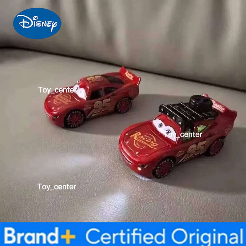 Disney Hot Selling Cars Lightning McQueen Cartoon Luminous Car Alloy Fashionable Fun Toys Children's Christmas Gifts H260113