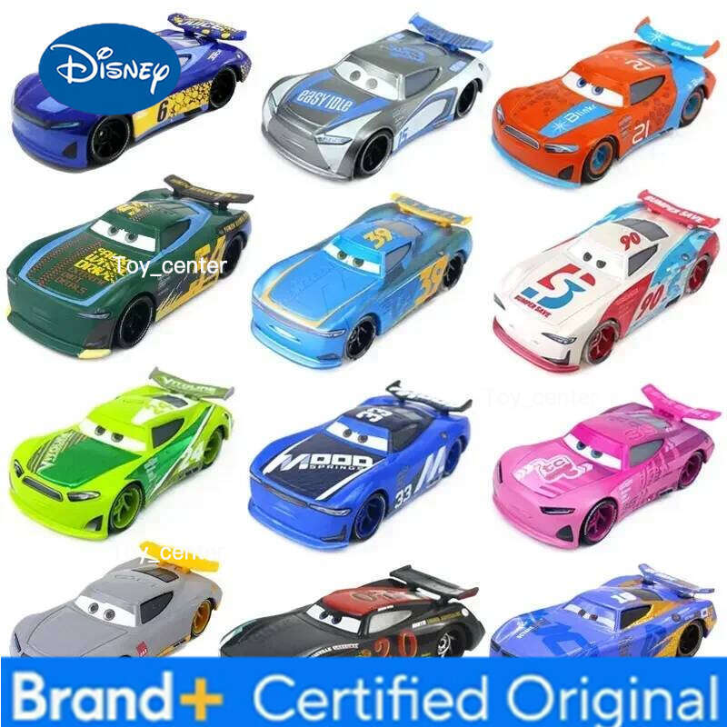 Disney New Pixar Cars 3 lightning mcqueen styling racing cars Jackson Storm Tim Daniel Metal Diecast model car Kid Birthday Gift H260113
