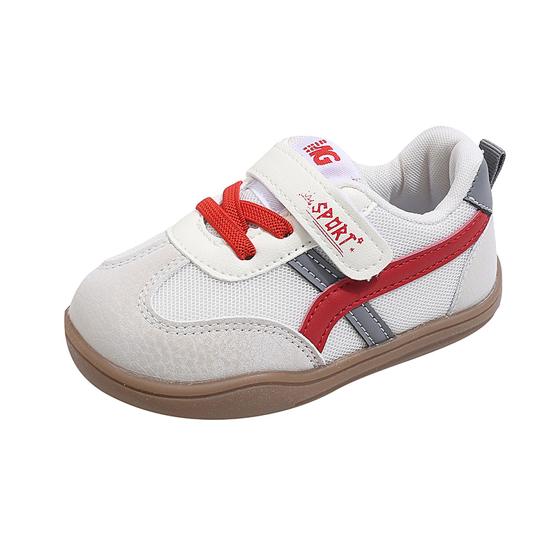 free shipping spring and autumn new baby boys mesh breathable sneakers girls anti slip casual trend running shoes toddler outdoor flat shoes sizes2230