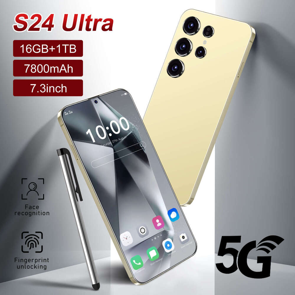 Renowned brand dedicated to cross-border intelligent 5G factory mobile phone S24Ultra super large screen 16+1TB Android phone factory direct sales CKS