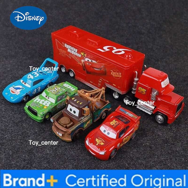 Disney Pixar Cars 3 Container truck Toys Lightning Mcqueen Racing Family Collection Flo Diecast Model Car Boy Girl Children Gift H2601131