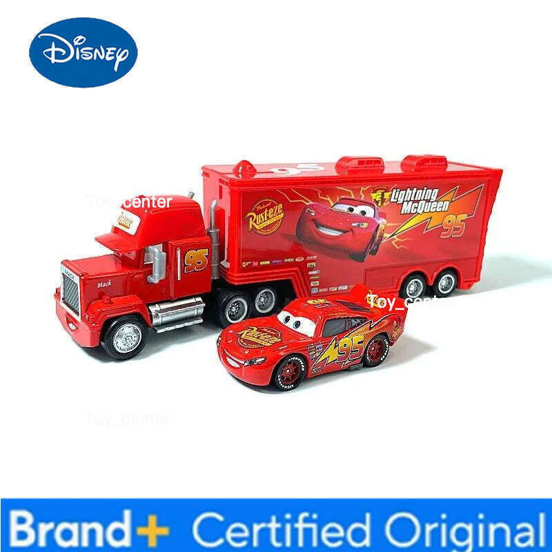 Disney Pixar Cars And Toy Set The King Cruz Lightning Mcqueen Mike Uncle 1/43 Diecast Model Trucks Toys Gift For Kids H260113