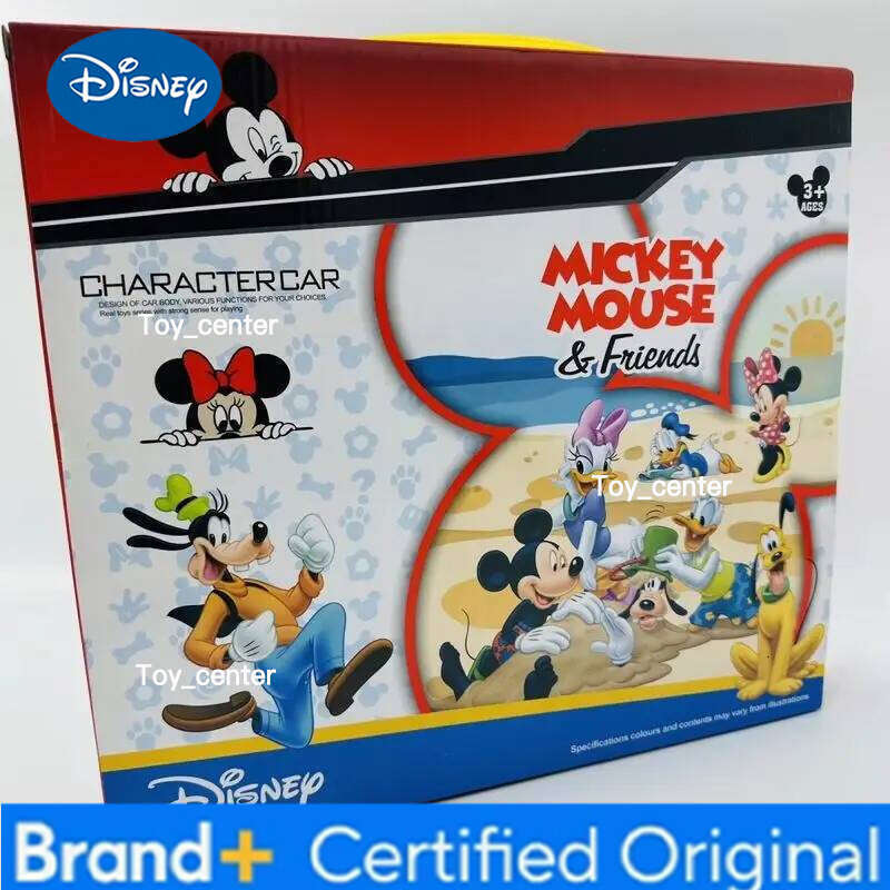 Disney Hot Sell Cartoon Alloy Mini - Mickey & Minnie Scooter, Metal Inertia Car, Kids' Gift, Collectible Racing Car Model H260113