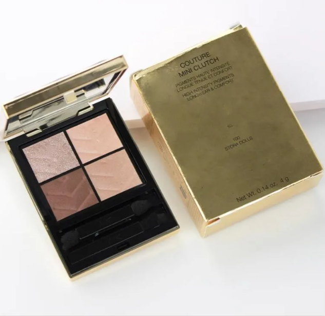 Luxury Shadow Couture perfume 4g Mini Clutch cologne Makeup Gradient Eye Cosmetics 4 Colors Matte Eyeshadow Palette With 100 200 300 400 500 600