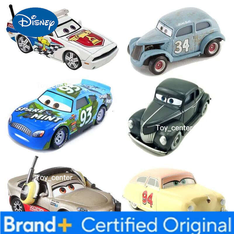 Disney 2025 New Pixar Lightning McQueen Black Storm Jackson Cruz Matt Classic Cars Alloy Car Toys Children's Toy Gifts H260113