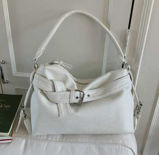 Large-capacity versatile lady-style trendy handbag for casual commuting, single-shoulder crossbody bag H260113