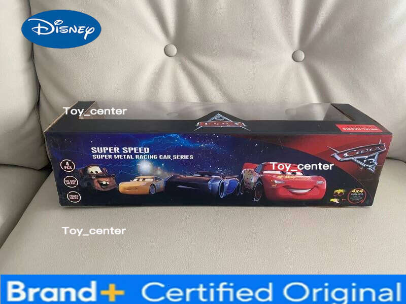 Disney Pixar Off Road Vehicle Pullback Cars 4pcs/set Lightning Mcqueen Alloy Car Model Set Kids Birthday Gift Toys H260113