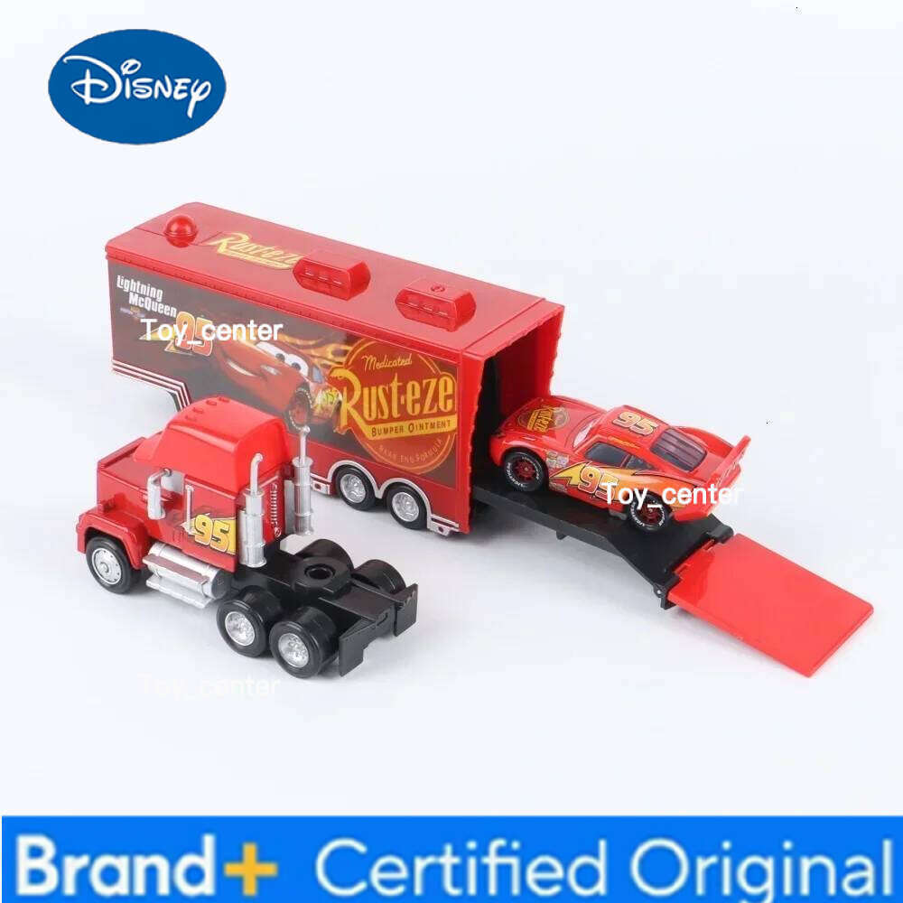 Disney Pixar cars Toy Racing Lightning McQueen Jackson Storm Mike Uncle Truck 1:55 Alloy Model Car combination Boy birthday Gift H26011311