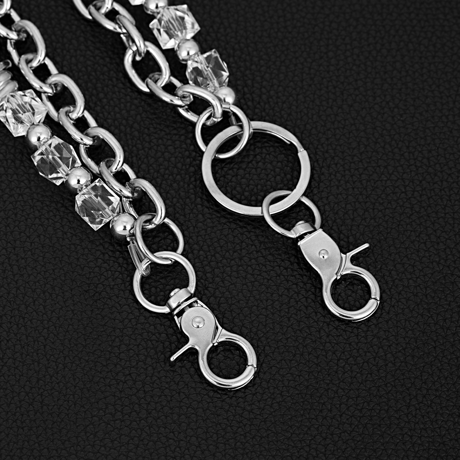 New Mangci Candy Double Layered Trendy Hip Hop Pants Chain Jeans Hanging Chain Decoration Retro Style Design Versatile Pants Chain