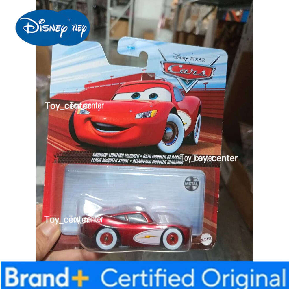 Disney New Cute Pixar Cars Genuine Die-Cast Metal Vehicles Lightning Mcqueen & Mater, Premium Collectible Toy Slide Car Kids Gift H260113
