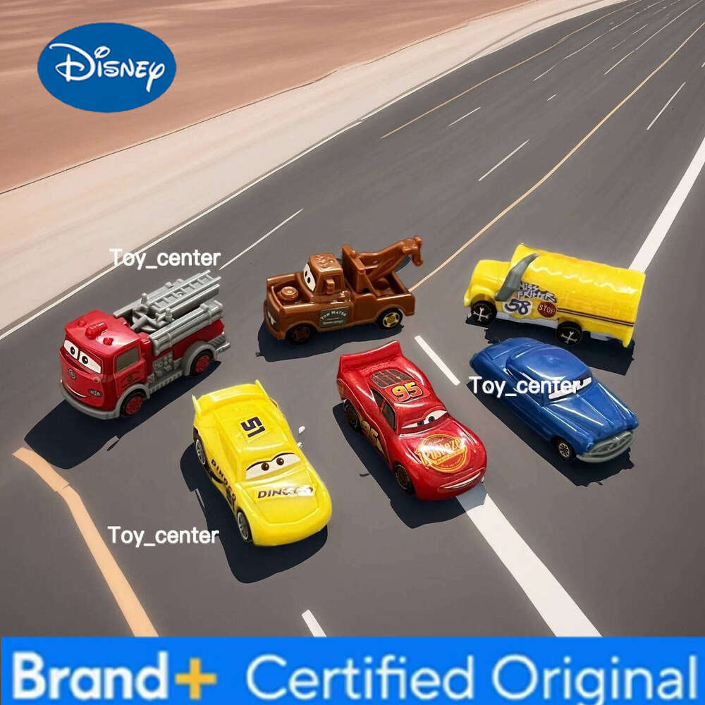 Disney 3 Pcs Blind Box Diy Mini Cars Surprise Toy for Kids H260113