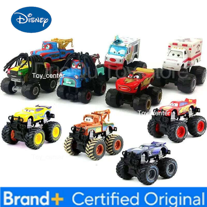 Disney Pixar 2 3 Big Wheels Lightning McQueen Cruz Ramirez Archbishop I screamer alloy Diecast Cars Boys Toys H2601131