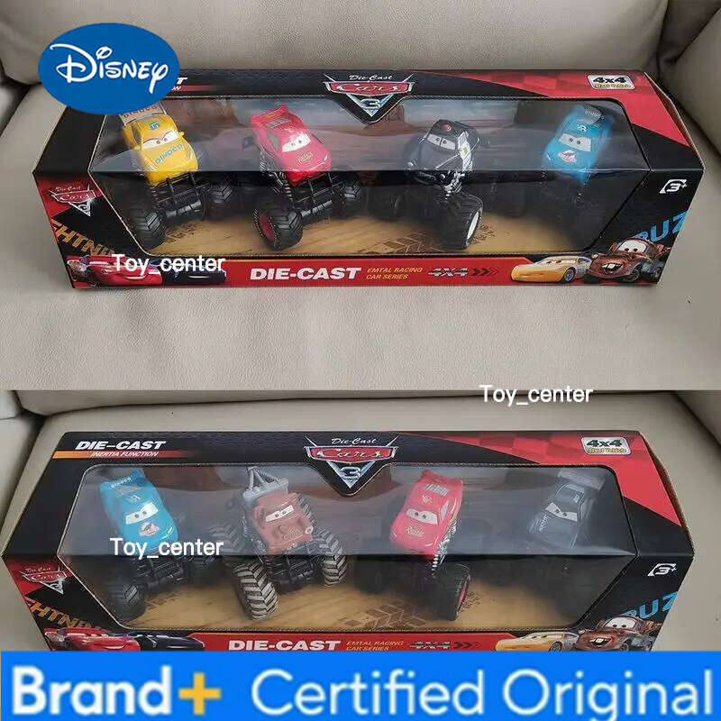 Disney Pixar Set Lightning Mcqueen Figures Jackson Storm Mack Uncle Truck Pull-Back Cars Model Doll Children Toy For Gift H260113