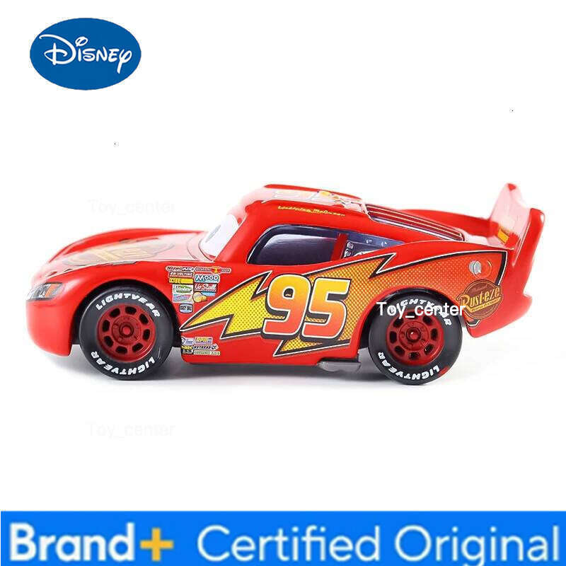 Disney Pixar 2 3 Lightning McQueen 95 Generation Red Alloy Model 1:55 Metal Toy Car Boys Children's Birthday Gifts H260113