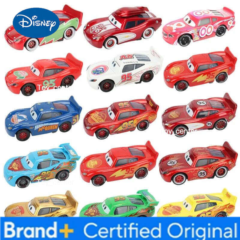 Disney Pixar Cars Full Series Metal Lightning McQueen 1:55 Diecast Supercar Model Boy's Collectible Toy Car H260113