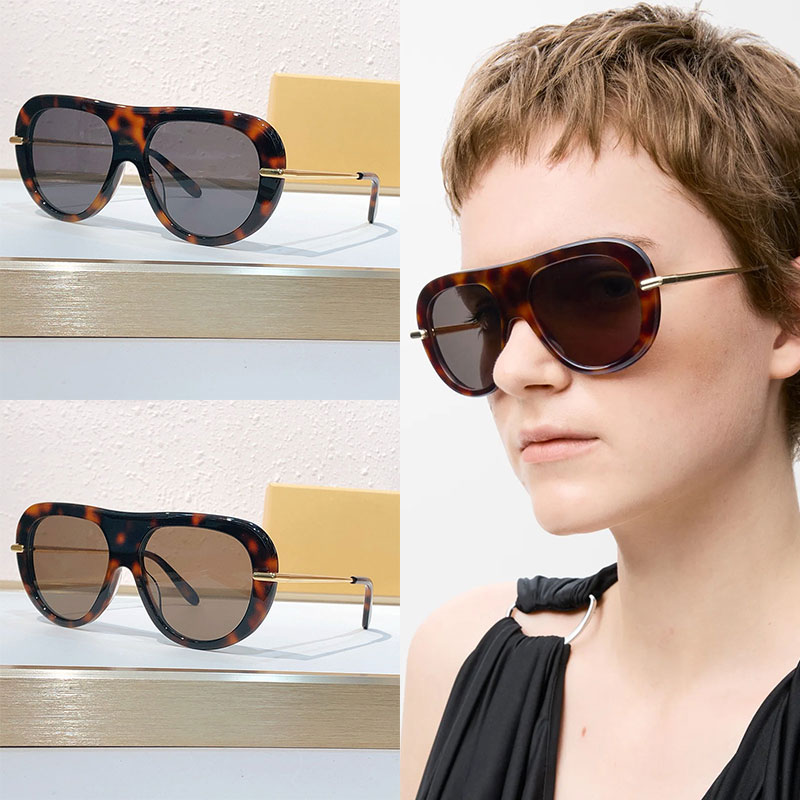 Pilot Slim Sunglasses Fashion Womens High Quality Goggles UV400 UV Protection Outdoor Travel Party Style 40186