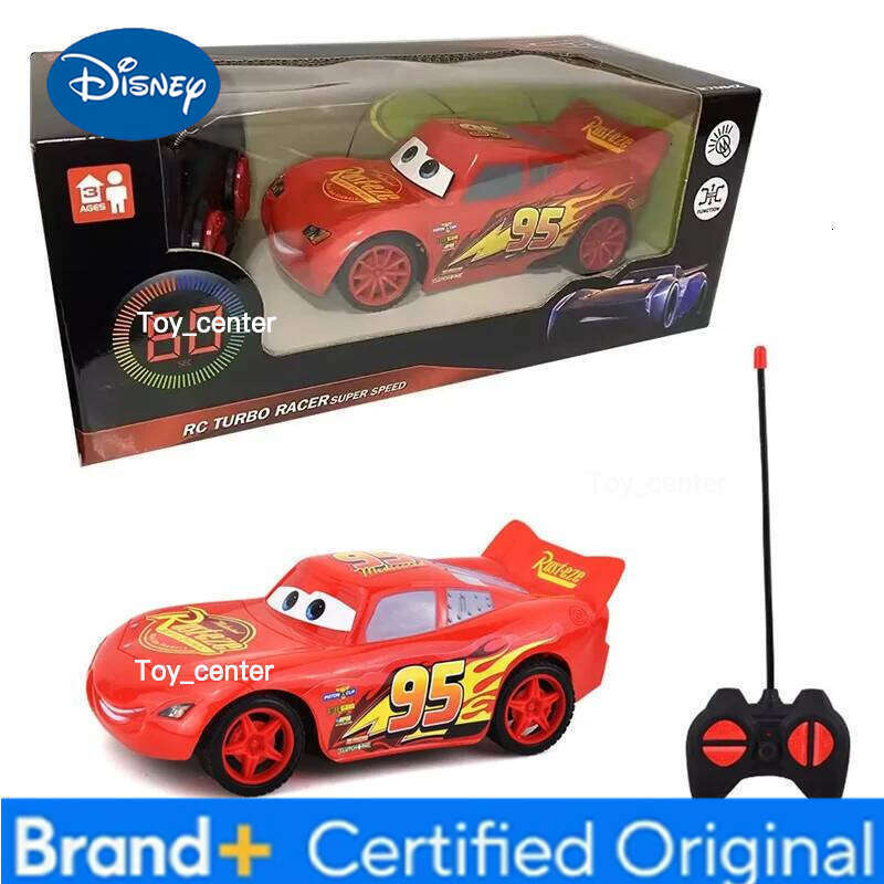 Disney 2026 Anime Pixar Cars 3 Electric Car Lightning Mcqueen Remote Control Children Toy Simulation Racing Brithday Gifts H260113