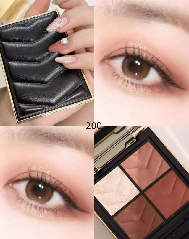 Luxury Shadow Couture perfume 4g Mini Clutch cologne Makeup Gradient Eye Cosmetics 4 Colors Matte Eyeshadow Palette With 100 200 300 400 500 600