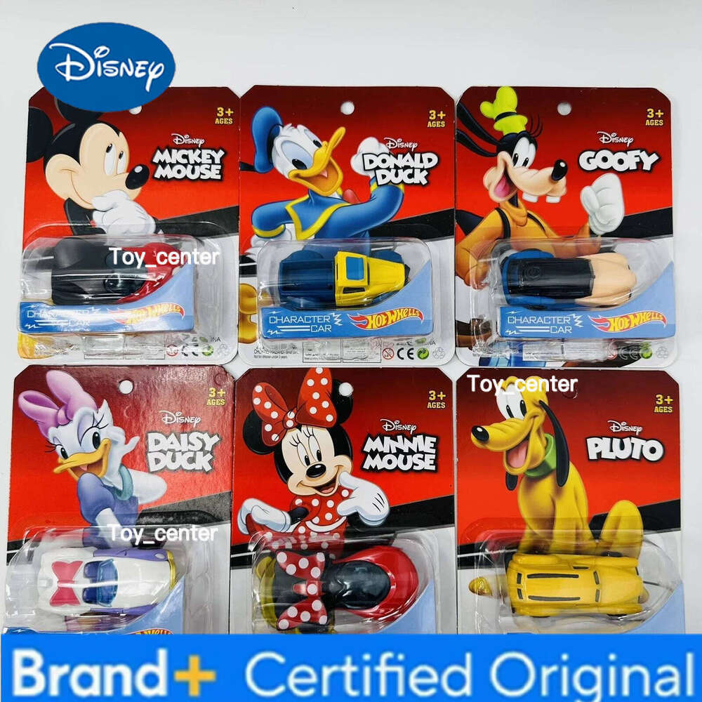 Disney Cartoon Alloy Mini - Mickey & Minnie Scooter, Metal Inertia Car, Kids' Gift, Collectible Racing Car Model H260113