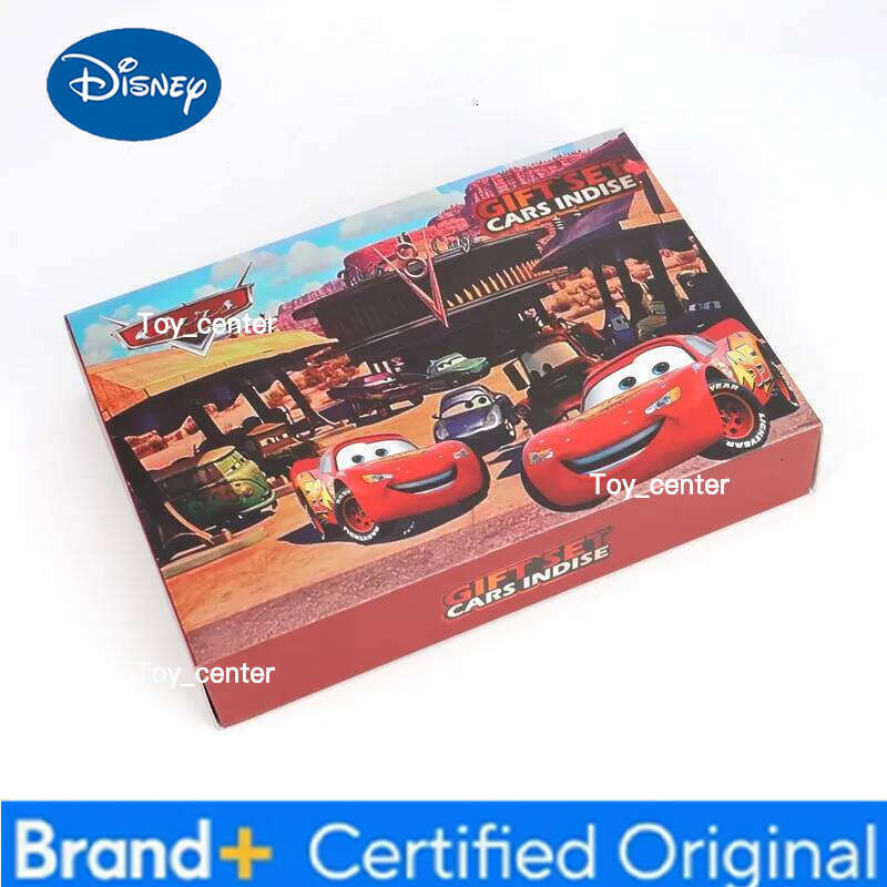 Disney 8/13/15Pcs Pixar Cars Gift Box Metal Diecast Mater lightning McQueen Jackson Uncle Truck Car Model Toy Boy Christmas Toys H2601131