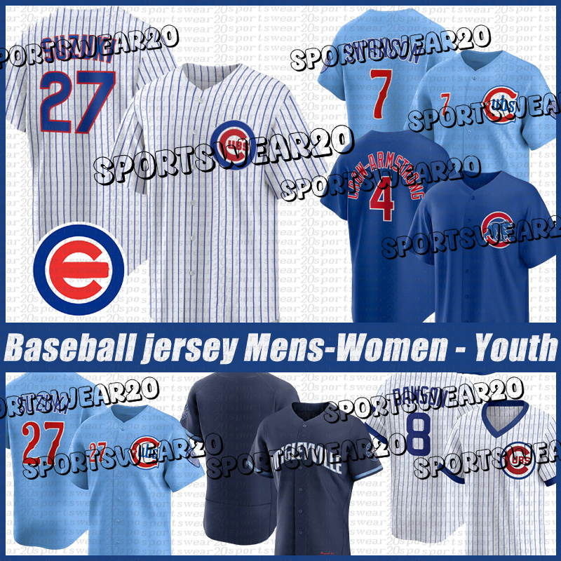 7 Dansby Swanson Chicagos Jerseys Cubs Jerseys Pete Crow-Armstrong Seiya Suzuki Ian Happ Shota Imanaga Kyle Tucker Cody Bellinger Justin Steele Baseball Jerseys
