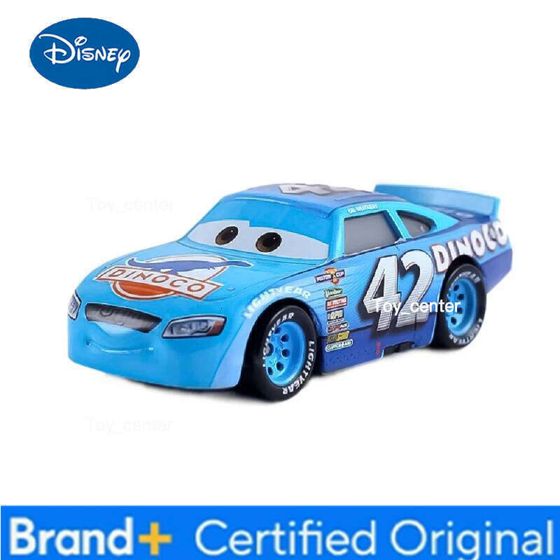 Disney Cars Pixar Lightning McQueen Sally Chick Hicks The King 1:55 Diecast Vehicle Metal Alloy Car Boy Kid Toys Christmas Gift H260113