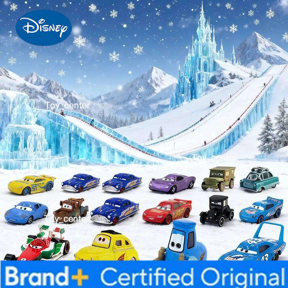 Disney Genuine Pixar Cars 2 Car Number Racing No.117 4 92 28 61 Metal Diecast Alloy Children's Model Gift Toys Collection H260113