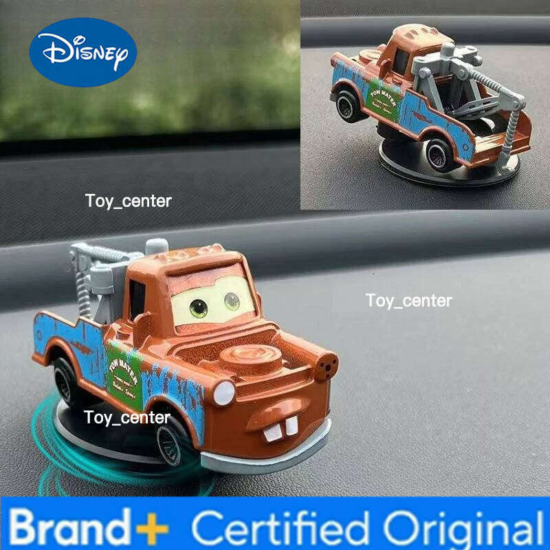 Disney Cars McQueen AE86 Drifting Console Dynamic Ornament Physical Attitude Indicator Novel Model That Follows The Car Turn H260113