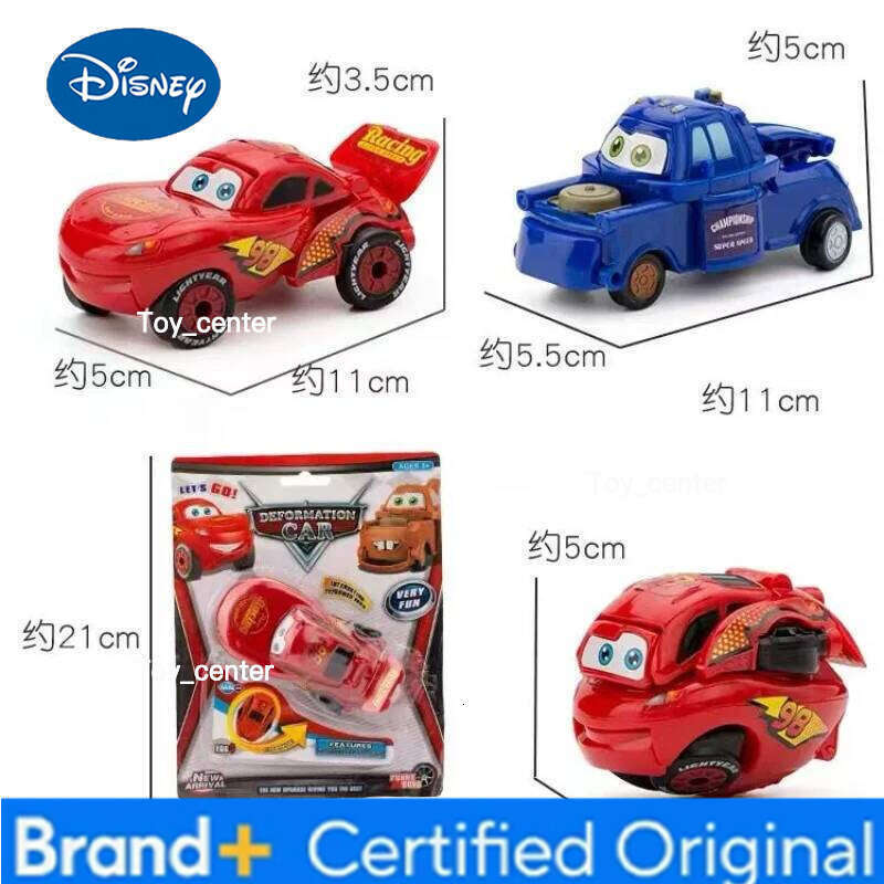 Disney Toy Story Cars Action Figure Transforming Lightning Mcqueen Children Racing Car Deformed Eggbirthday Christmas Gift H260113