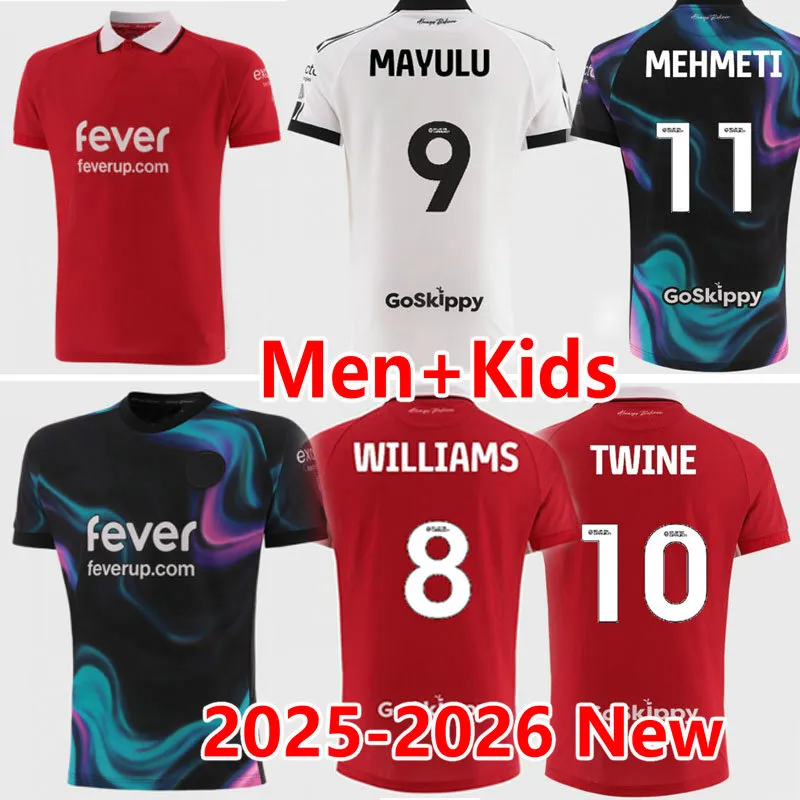 25 26 Bristol Citys soccer jerseys 2025 2026 ARMSTRONG MEHMETI KNIGHT TWINE MAYULU CORNICK YU SYKES RANDELL football shirts Men Kids Kits
