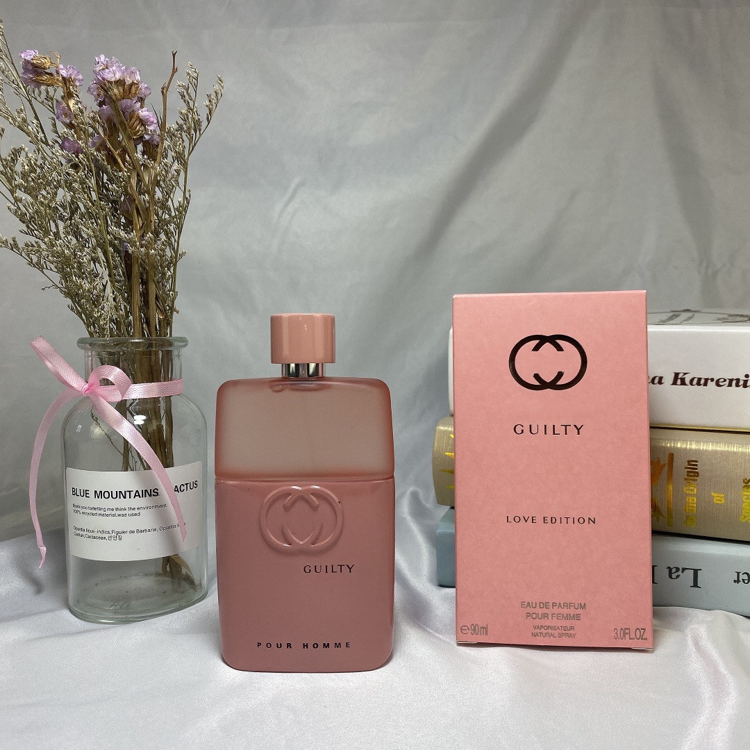 60ml 90ml Guilt Woman men love edition Perfume Fragrance Pour Femme Eau De Parfum Cologne Long Smell Women Spray fast ship