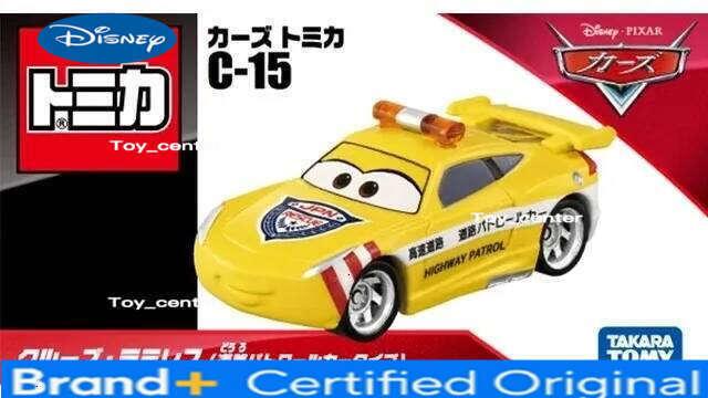 Disney Takara Tomy Cars Tomica C-15 Cruise Ramirez Road Patrol Car Type Alloy Toys Diecast Metal Model for Children H260113