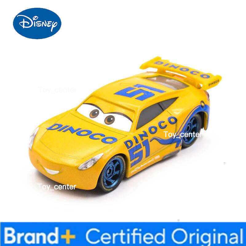 Disney 1:55 Pixar Cars 3 Lightning McQueen Jackson Storm Diecast Metal Car Educational Toy Birthday Chirstmas Gift For Boy H260113