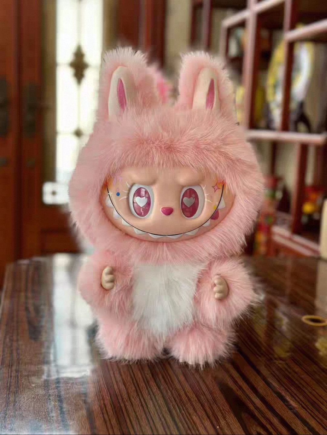 38cm Monsters Long-eared Custom Version Vinyl Plush Doll Blind Box Collectible Toy Figure Statue Home Decor QIAOWANTONG