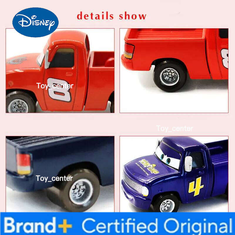 Disney Pixar Cars command McQueen Chick Hicks the-king pickup Alloy Die-casting model Toy Car kids Birthday Gift boytoy H260113
