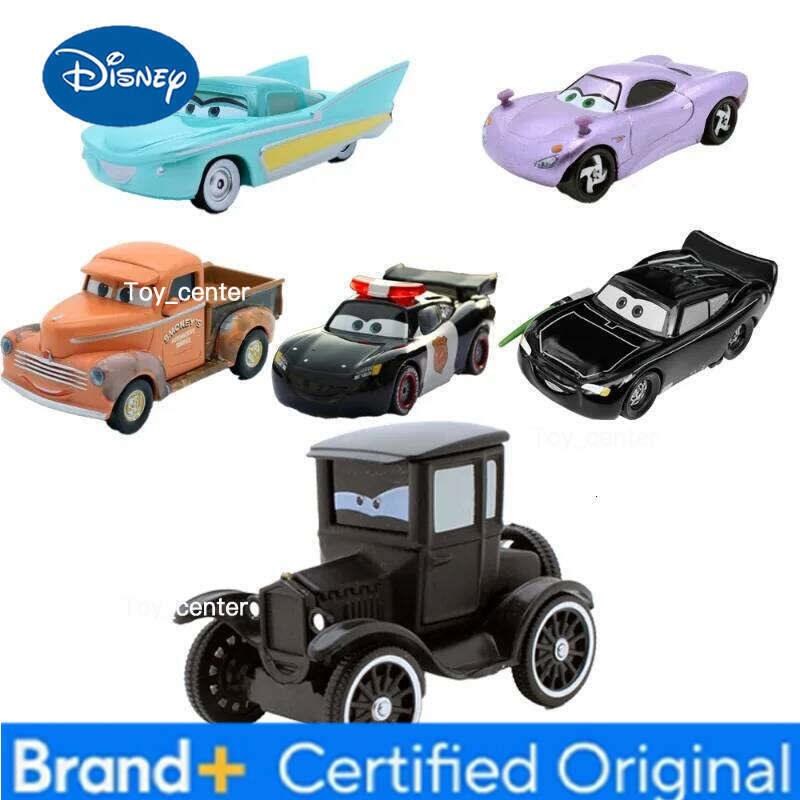 Disney Pixar Cars 3 Lightning McQueen Toys Jackson Storm The King Mater 1:55 Diecast Metal Alloy Model Car Kid Gift Collect H260113