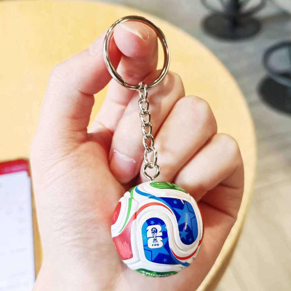 Football Pendant Keychain USA Canada Mexico 2026 World Cup Bag Accessories Men Women Souvenirs Fans Gifts dh912686698-JY