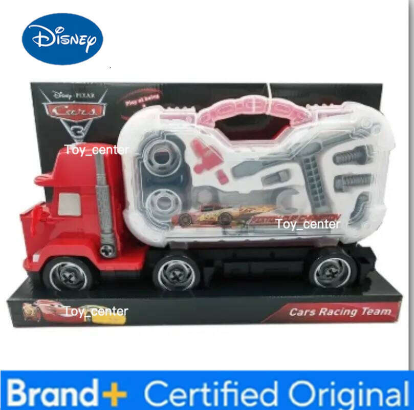 Disney Lightning McQueen Realistic Screwdriver Repair Kit Cartoon Personality Creative Portable Kids Toys Holiday Gift H260113