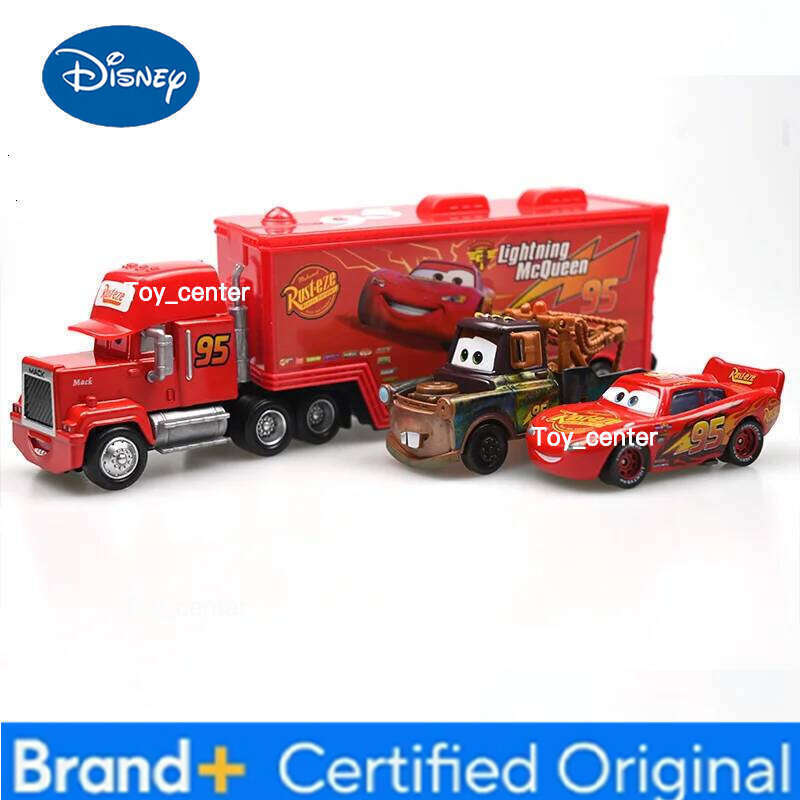 Disney Children Pixar Cars 3 Lightning McQueen Toys Jackson Storm The King Mater 1:55 Diecast Metal Alloy Model Car Kid Gift H260113