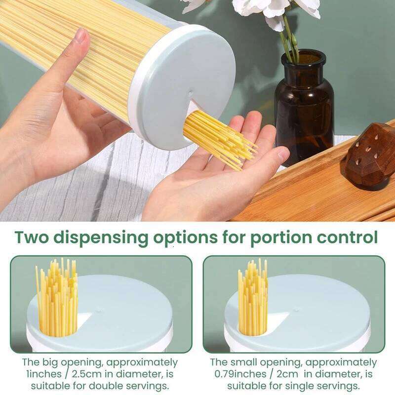 Food Grade Plastic Storage Jar Italian Strap Lock Lid Airtight Kitchen Storage Container Large Capacity Noodle Tank for Dry Food Kitchenware Pantry Or