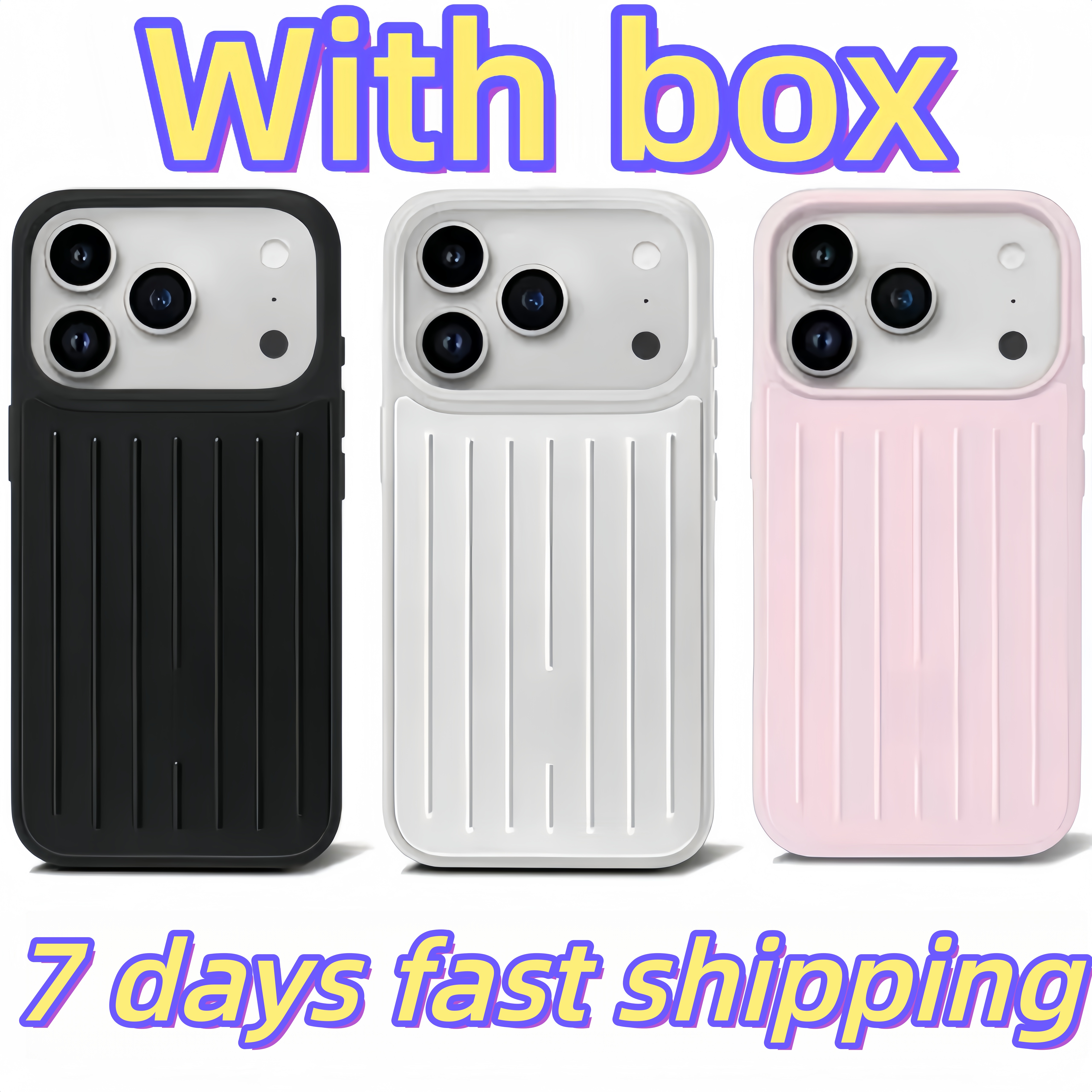 RIM Phone Case Suitcase Designer Phone Case Phone 17 Pro Max 16 15 14 13 Polycarbonate Aluminum Alloy Weave Back Cover Titanium Mineral Rock Gray cases