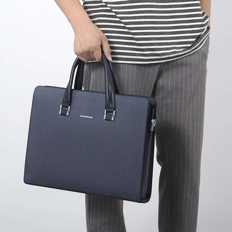 designer Handbag Business Briefcase Fashion Men's Shoulder Crossbody Casual Laptop Bag Horizontal Backpack