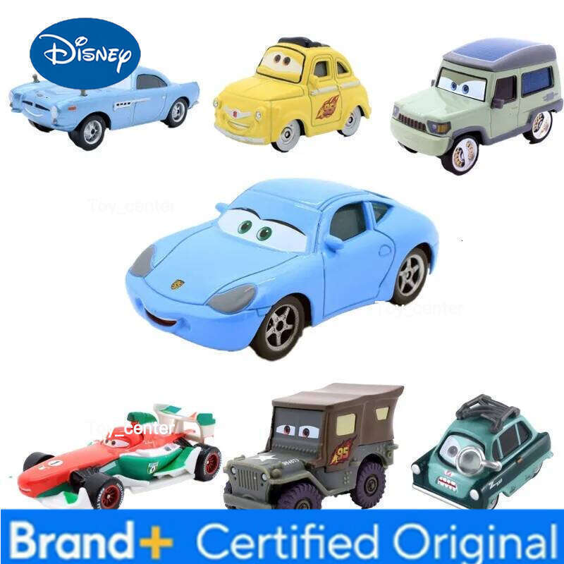 Disney Pixar Cars 3 Lightning McQueen Toys Jackson Storm The King Mater 1:55 Diecast Metal Alloy Model Car Kid Gift Collect H260113