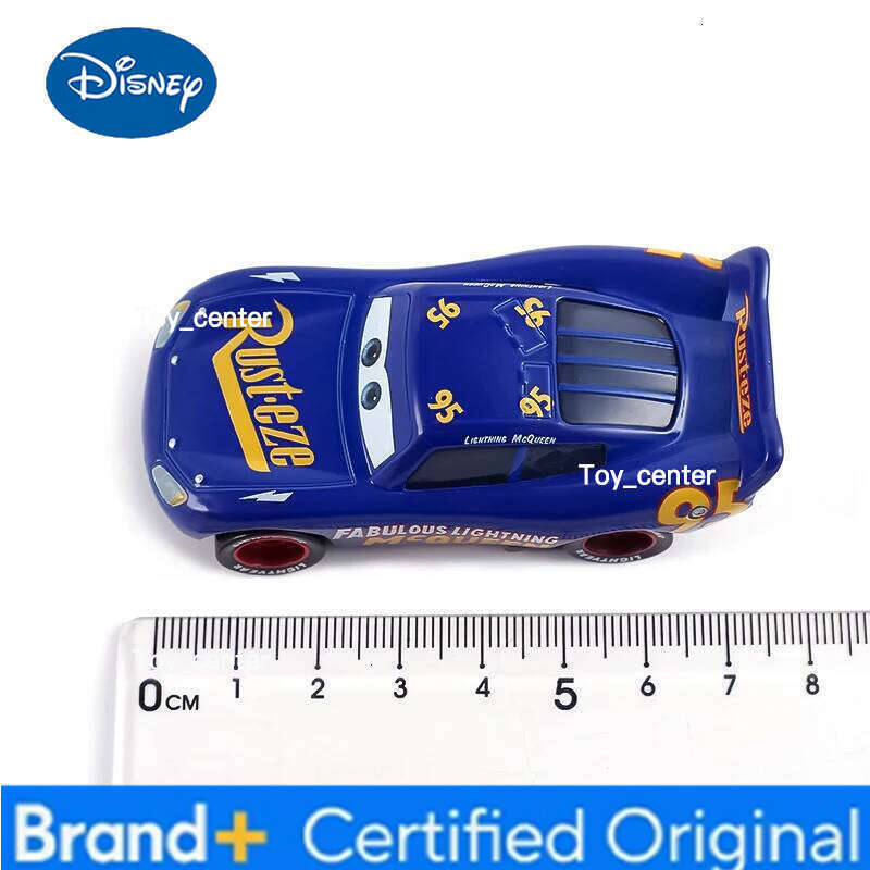 Disney Pixar Cars 95-3rd Generation Blue Metal Diecast Car 1:55 Lightning McQueen Boy Girl Gift Collection Toy H2601131