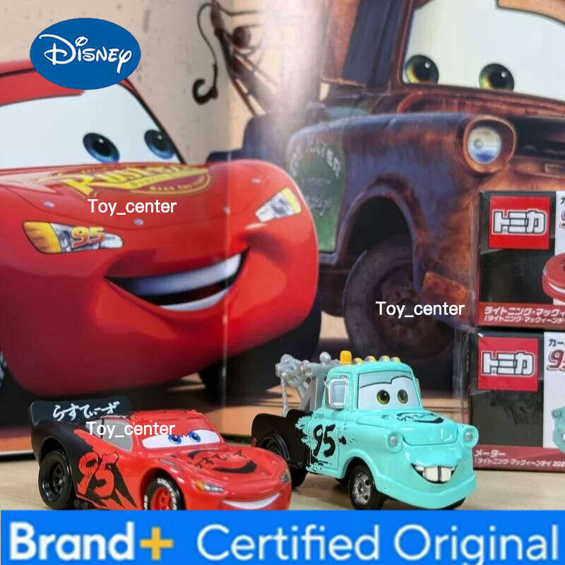 Disney Pixar Cars Lightning McQueen 1:55 Alloy Model Car Toy Mater Sheriff Metal Toys Vehicles Boy Children Gifts H2601131